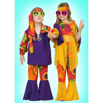 kostým hippie chlapec