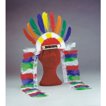 indiánská čelenka luxusní