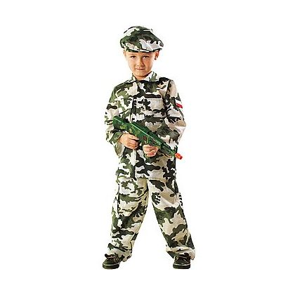 Foto - kostým dětský voják 110/116