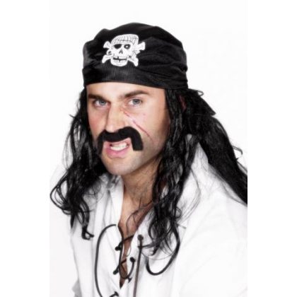 Foto - šátek pirát s lebkou