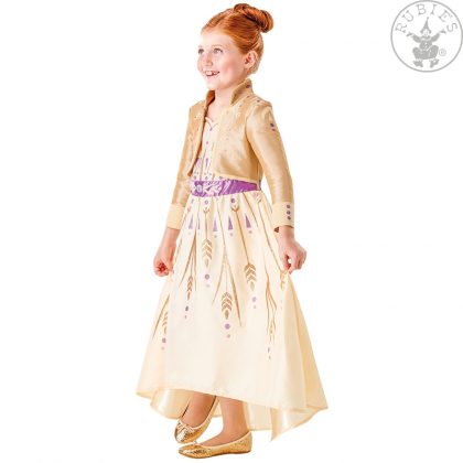 Foto - licenční dívčí kostým kostým Anna z Frozen