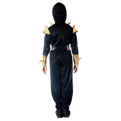 Foto - černozlatý dětský ninja