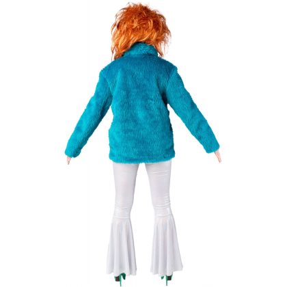 Foto - dámské legíny do zvonu hologram