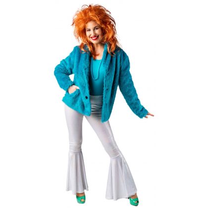 Foto - dámské legíny do zvonu hologram