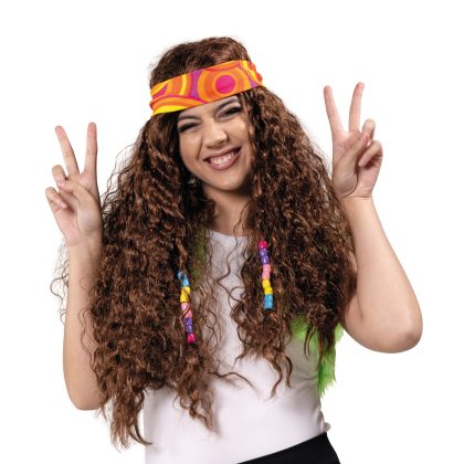Foto - hippie paruka s šátkem unisex