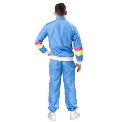 Foto - Retro modrá tepláková souprava unisex