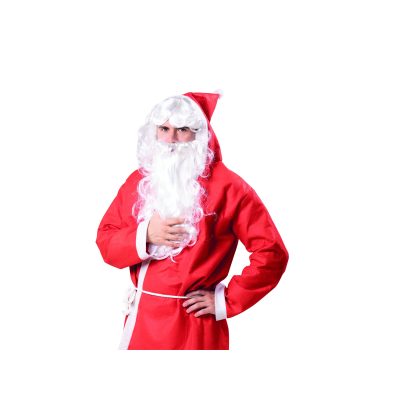 Foto - set vousy a paruka Mikuláš/Santa