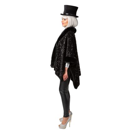 Foto - flitrové pončo premium