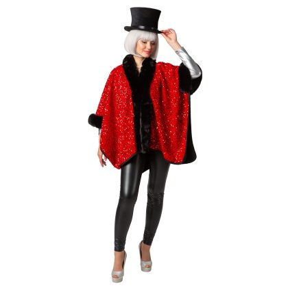 Foto - flitrové pončo premium