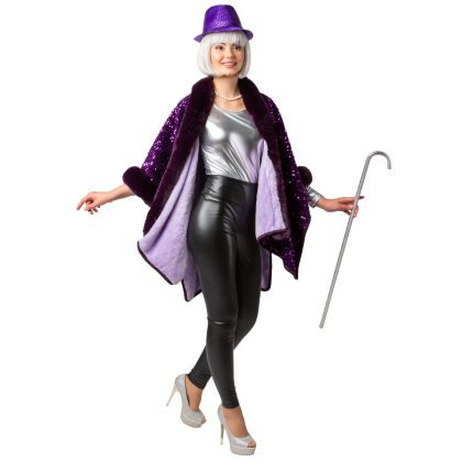 Foto - flitrové pončo premium