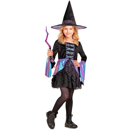 Foto - dívčí kostým čarodějníce