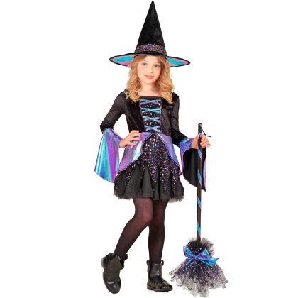 Foto - dívčí kostým čarodějníce