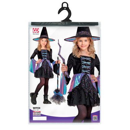 Foto - dívčí kostým čarodějníce