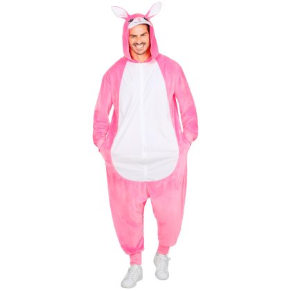 Foto - kostým růžový králík