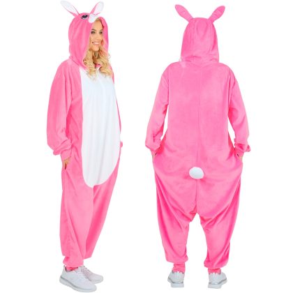 Foto - kostým růžový králík