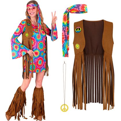 Foto - dámský kostým hippie