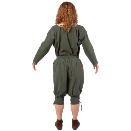 Foto - pánské historické kalhoty ke kolenům, zelené