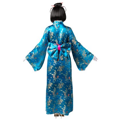 Foto - kimono tyrkysové de luxe