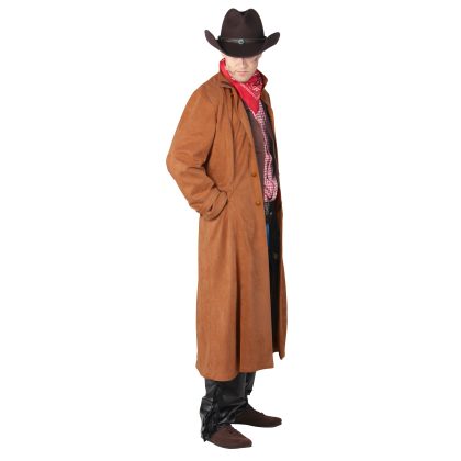 Foto - pánský western kabát hnědý