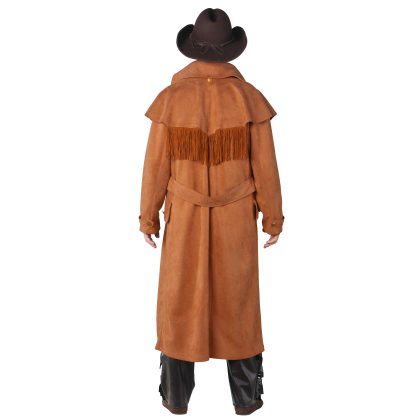 Foto - pánský western kabát hnědý