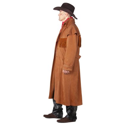 Foto - pánský western kabát hnědý