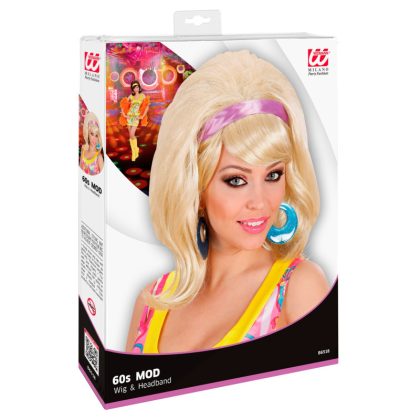 Foto - dámská paruka retro blond