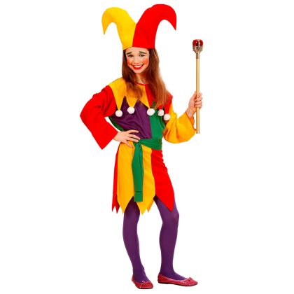 Foto - dívčí kostým šašek