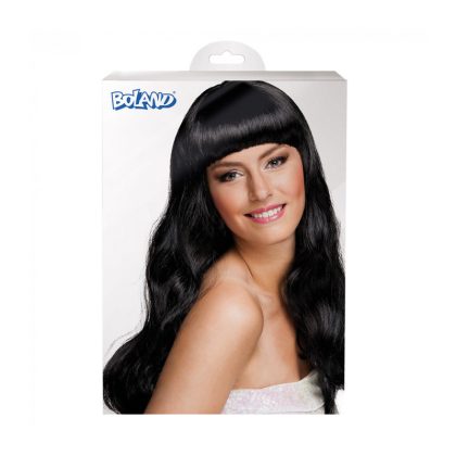 Foto - paruka dlouhá černá