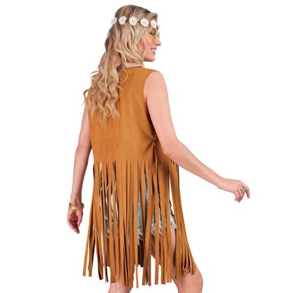 Foto - dámský hippies vestička dlouhá