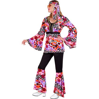 Foto - dámský kostým disco bubliny růžové