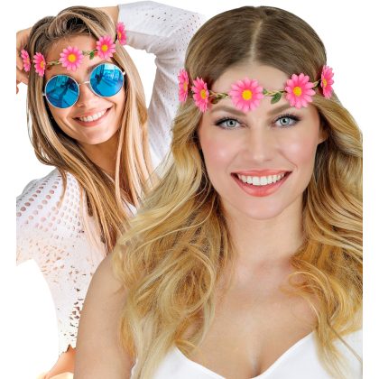 Foto - věneček růžová květinka