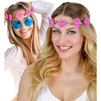 Foto - věneček fialová květinka