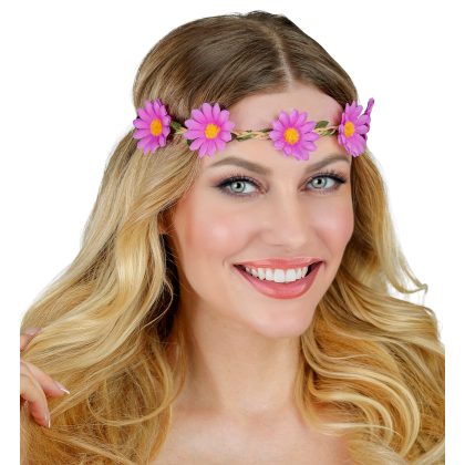 Foto - věneček fialová květinka