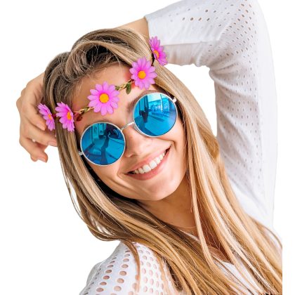 Foto - věneček fialová květinka