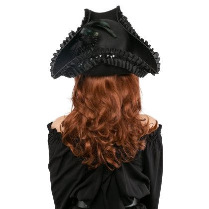 Foto - dámský pirátský třírohý klobouk