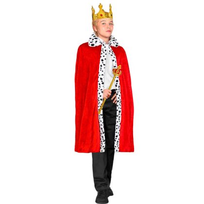 Foto - královský plášť pro děti 90cm