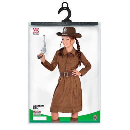 Foto - dívčí kostým western lady