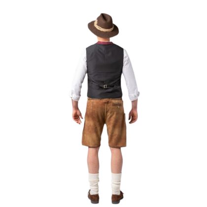 Foto - pánská vesta vínová octoberfest