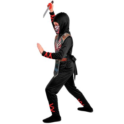 Foto - dětský kostým kostlivý ninja