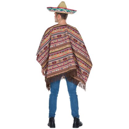 Foto - pánský kostým mexické pončo