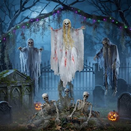 Foto - halloween dekorace duch krvavý
