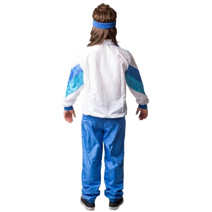 Foto - bílo-modrá tepláková souprava unisex