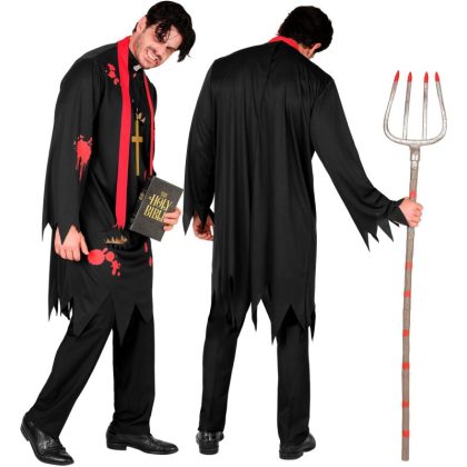 Foto - pánský kostým zombie kněz