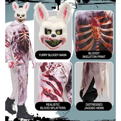 Foto - pánský kostým zombie králík