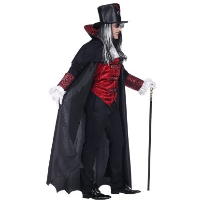 Foto - strašidelný vampírský lord kostým
